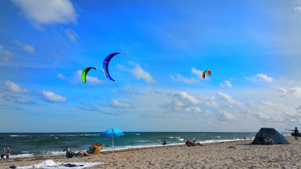 Kite Surfing, Ft. Lauderdale, Beaches 