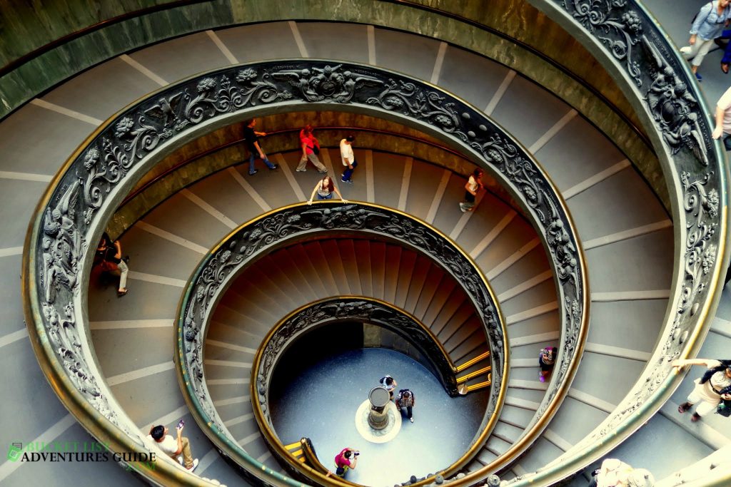 Spiral Staircase At The Vatican
